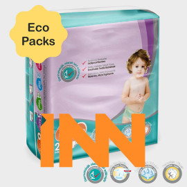 INNHJ-HUB-001 MODEL WHOLESALE NEWBORN MINI MIDI MAXI JUNIOR EXTRA LARGE FLEXIBLE UNISEX PREMIUM ABSORBENT DIAPERS